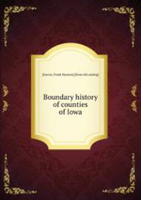 Boundary history of counties of Iowa