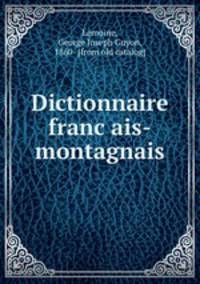 Dictionnaire franc?ais-montagnais