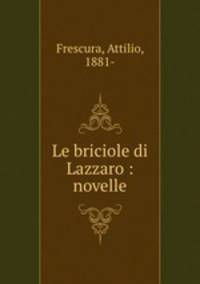 Le briciole di Lazzaro : novelle