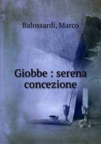 Giobbe : serena concezione