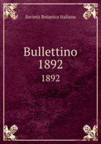 Bullettino. 1892