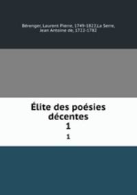 Elite des poesies decentes