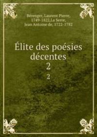 Elite des poesies decentes