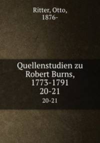 Quellenstudien zu Robert Burns, 1773-1791. 20-21