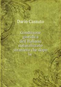 Condizione giuridica dell