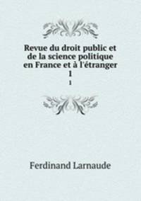 Revue du droit public et de la science politique en France et a l