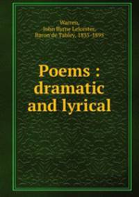 Poems : dramatic and lyrical
