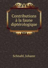 Contributions a la faune dipterologique
