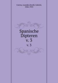 Spanische Dipteren. v. 3
