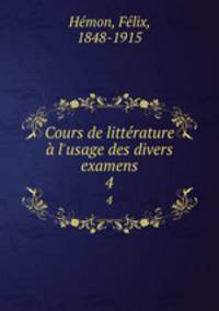 Cours de litterature a l