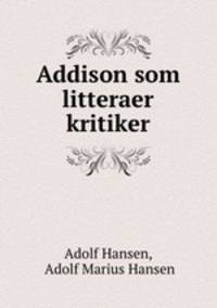 Addison som litteraer kritiker