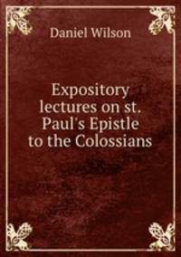 Expository lectures on st. Paul