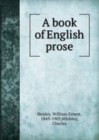 A book of English prose