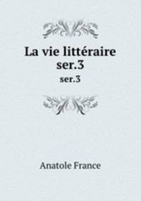La vie littraire. ser.3