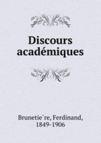 Discours academiques