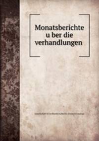 Monatsberichte u?ber die verhandlungen der Gesellschaft fu?r Erdkunde zu Berlin