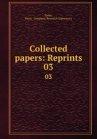 Collected papers: Reprints. 03