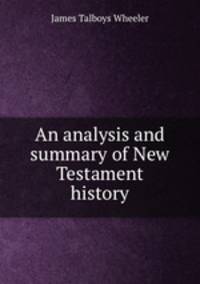 an analysis of a book on the new testament an analysis of a book on the new testament