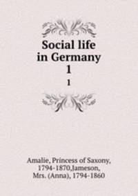 Social life in Germany. 1