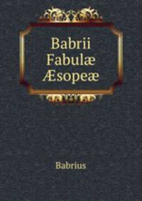 Babrii Fabul? ?sope?