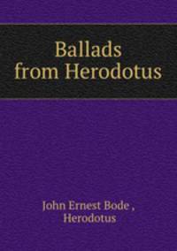 Ballads from Herodotus