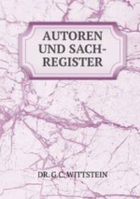 Autoren - und Sach - Register