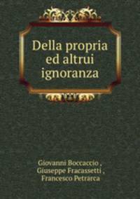 Della propria ed altrui ignoranza