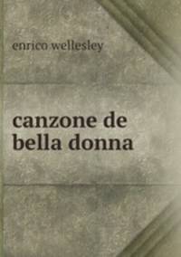 canzone de bella donna