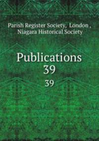 Publications. 39