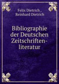 Bibliographie der Deutschen Zeitschriften-literatur