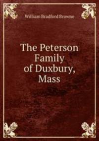 The Peterson Family of Duxbury, Mass.