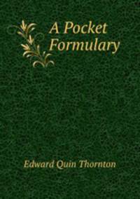 A Pocket Formulary