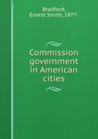 Commission government in American cities