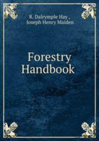 Forestry Handbook .