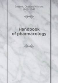 Handbook of pharmacology