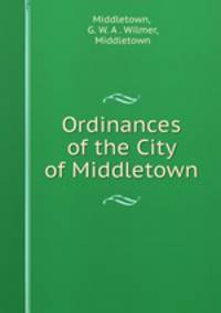 Ordinances of the City of Middletown