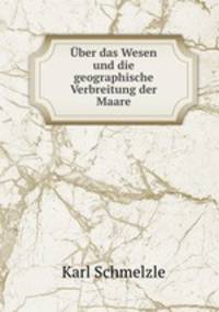 Uber das Wesen und die geographische Verbreitung der Maare