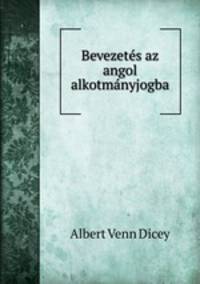 Bevezetes az angol alkotmanyjogba
