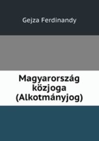 Magyarorszg kzjoga (Alkotmnyjog)