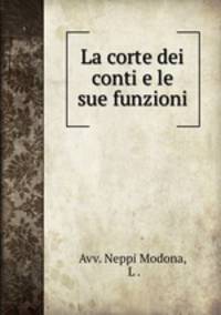 La corte dei conti e le sue funzioni