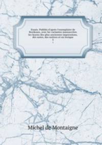 Essais. Publies d