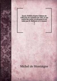 Essais. Publies d