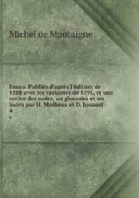 Essais. Publies d