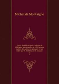 Essais. Publies d