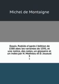 Essais. Publies d