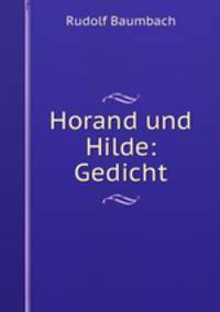Horand und Hilde: Gedicht