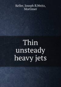 Thin unsteady heavy jets