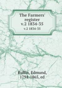 The Farmers` register. v.2 1834-35