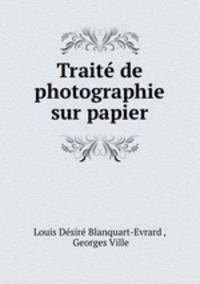 Traite de photographie sur papier