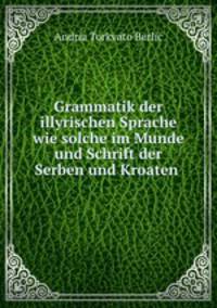 Grammatik der illyrischen Sprache wie solche im Munde und Schrift der Serben und Kroaten .